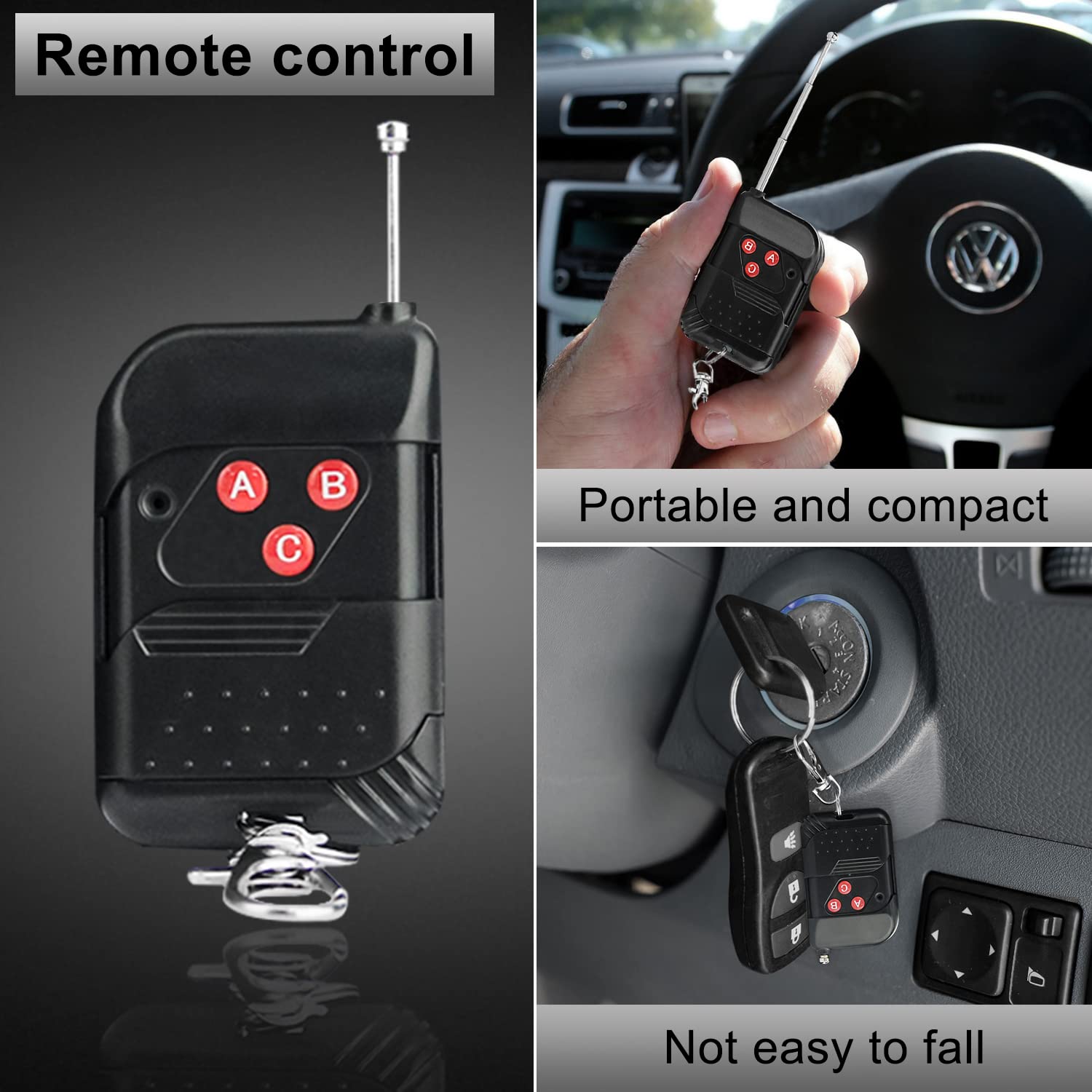 Amazon.co.jp: Lesdrise 電動ナンバープレートホルダー リモコン付き